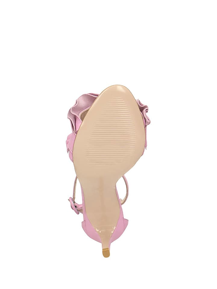 Gino Rossi Leder-Sandaletten in Rosa günstig kaufen 36