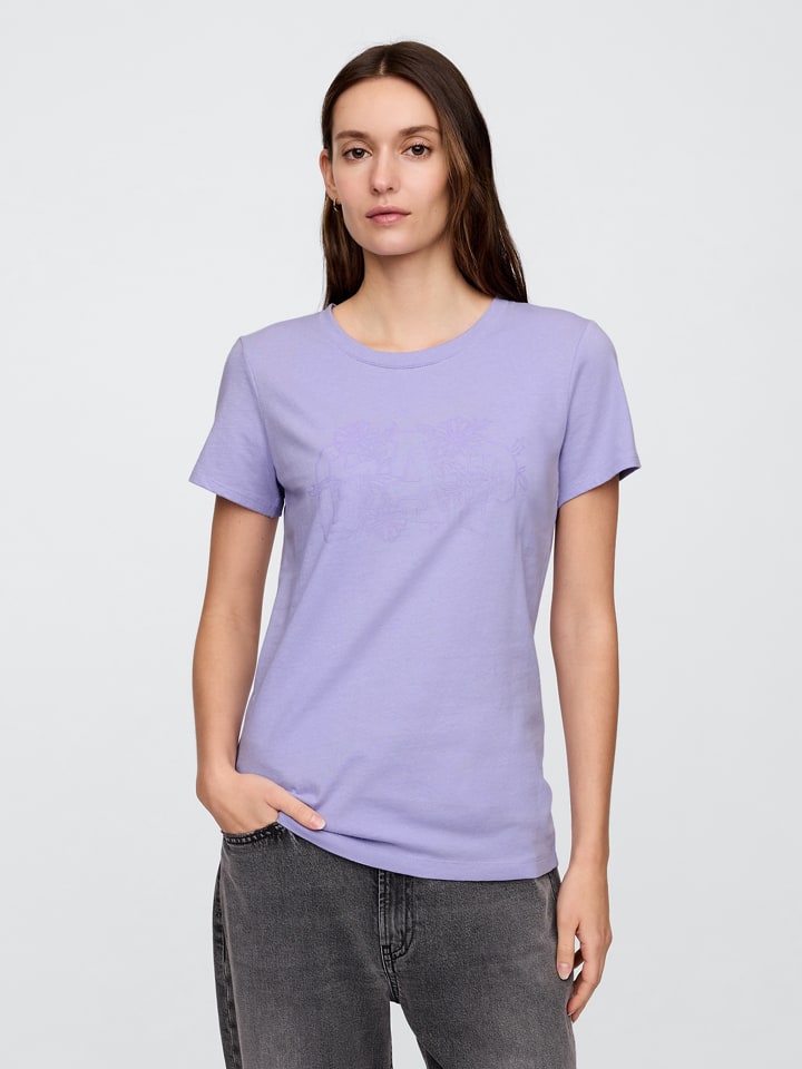 GAP Shirt in Flieder günstig kaufen