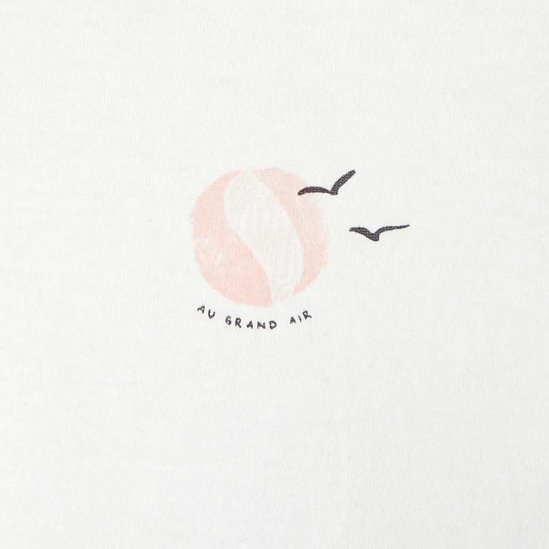 T-shirt manches courtes en coton bio rose mixte Absorba