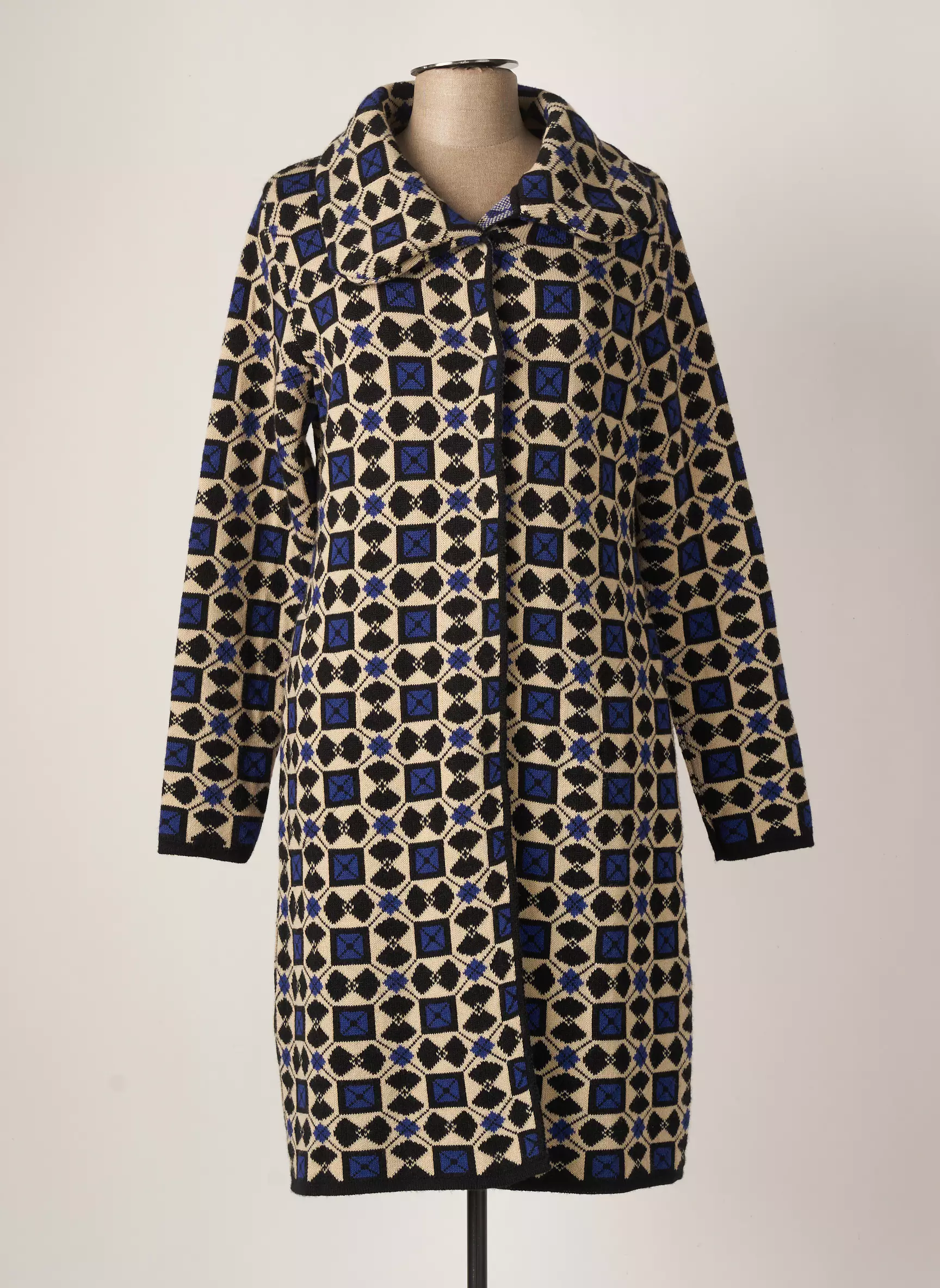Eroke Cardigans Femme couleur bleu