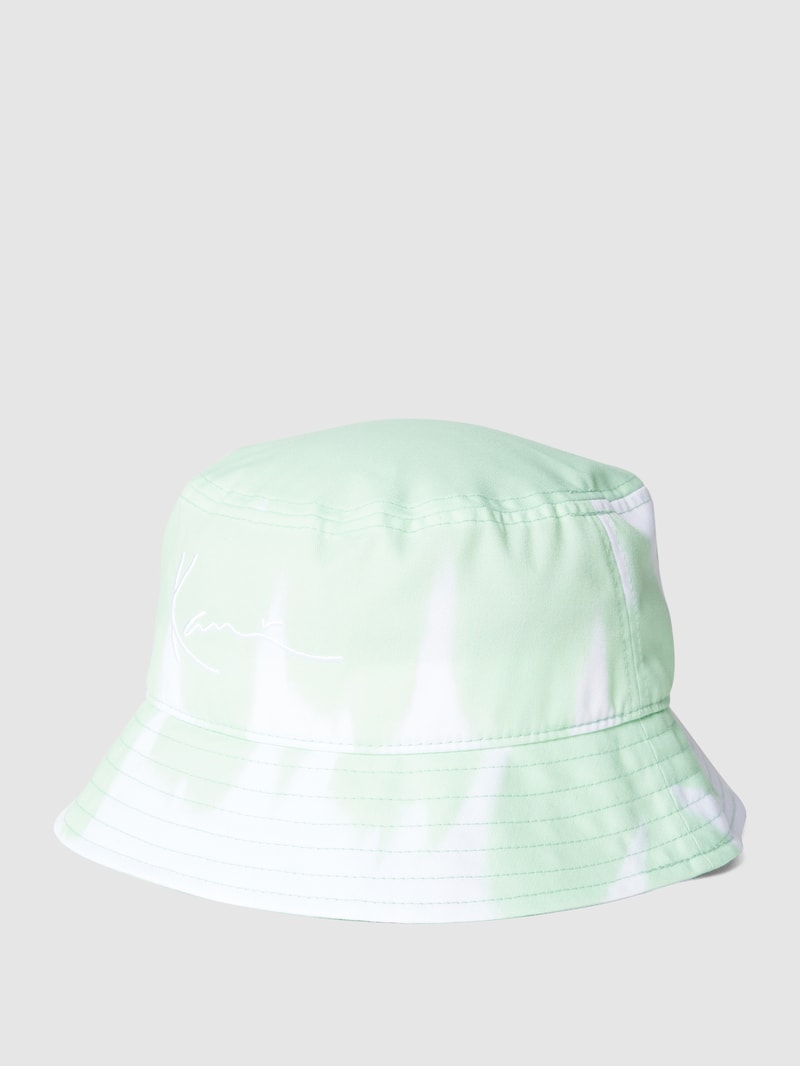 Bucket Hat im Batik-Look in mint