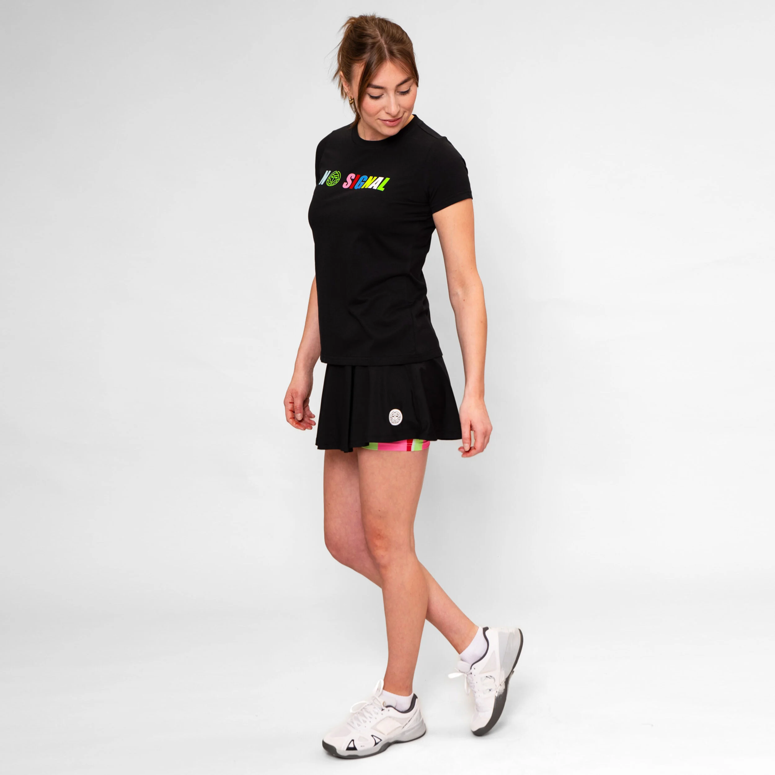 Chill T-Shirt Damen - Schwarz, Mehrfarbig