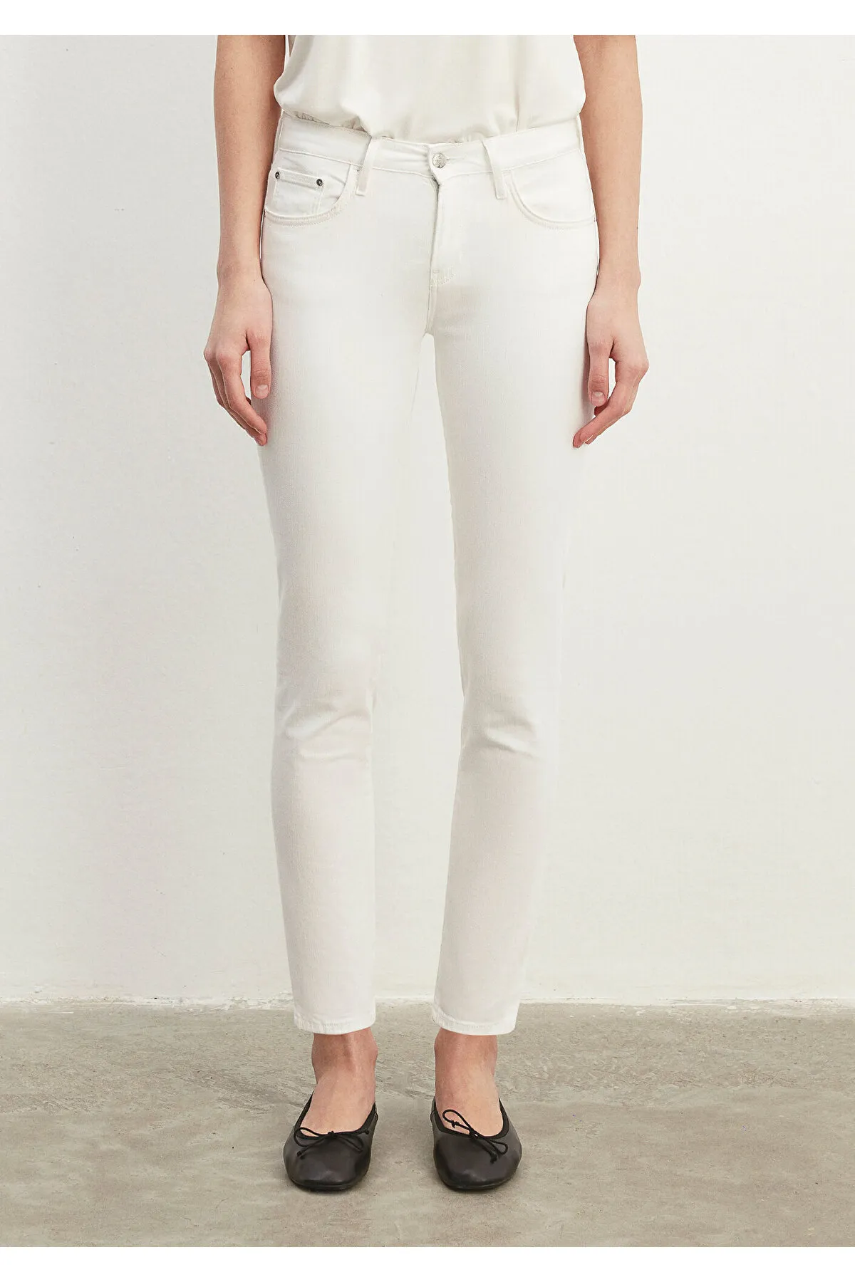 Mavi  Ada Casual Vintage Weiße Jeanshose 1020581363