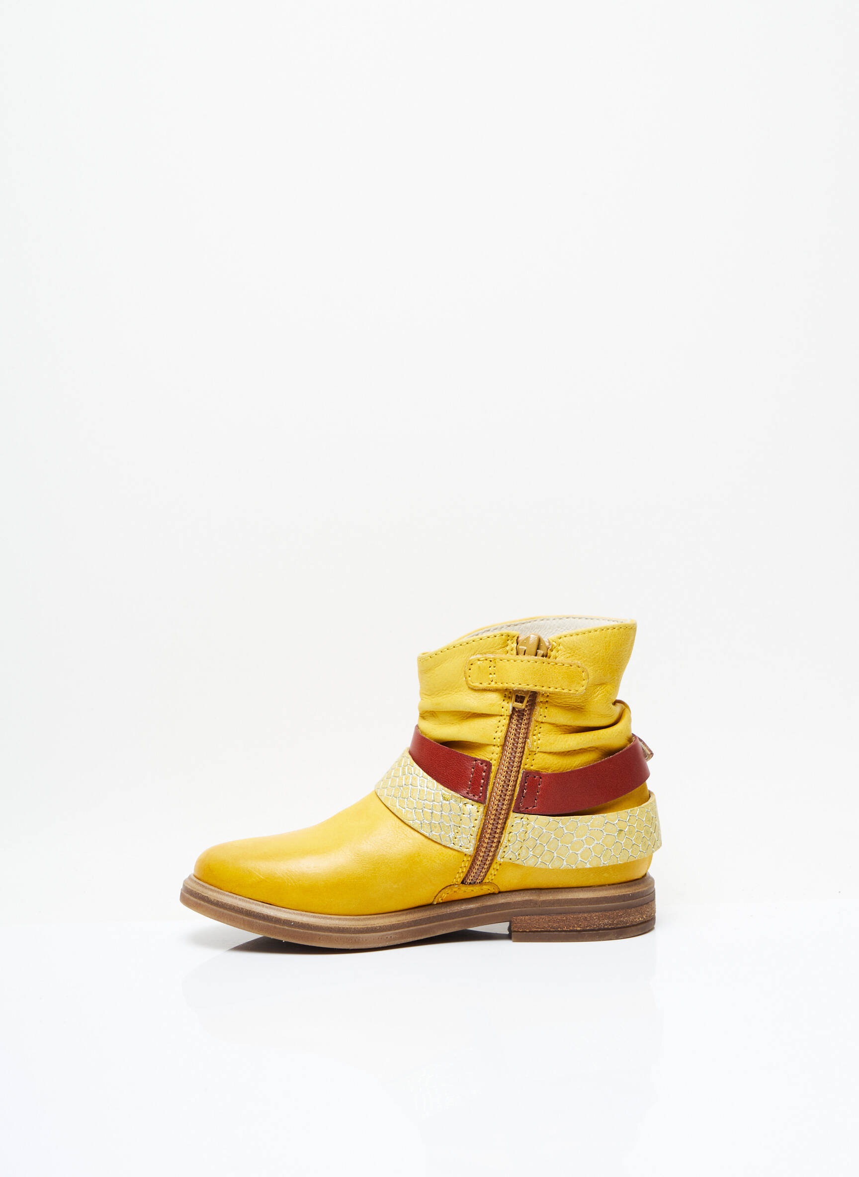 Stones And Bones Bottines Fille couleur jaune