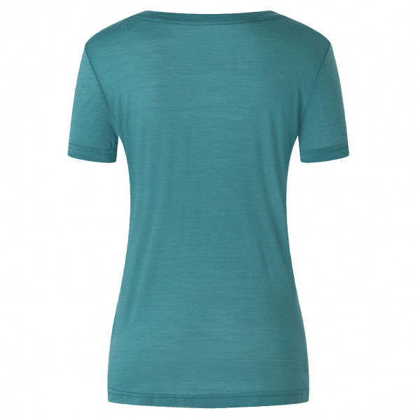 super.natural - Women's Be Happy Tee - Merinoshirt