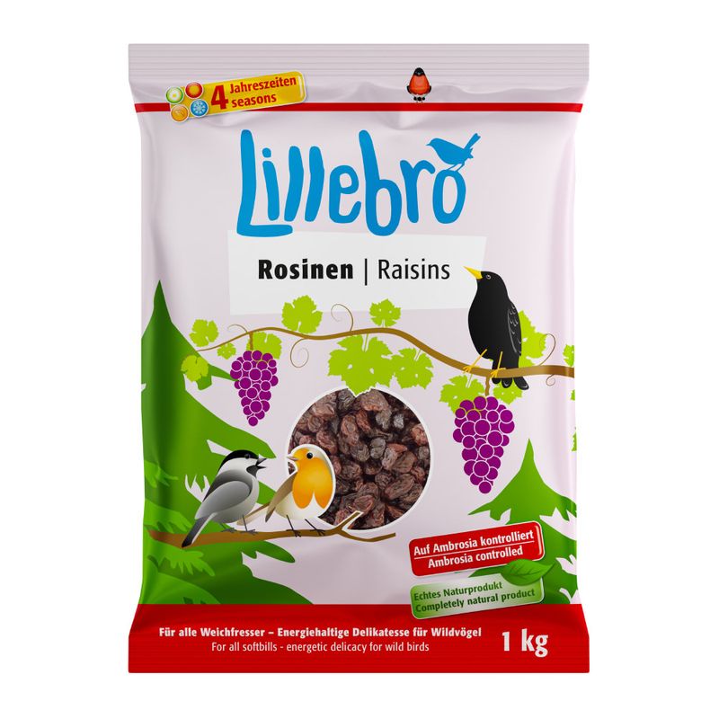 Lillebro Futterrosinen zu TOP-Preisen