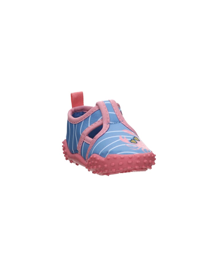 Playshoes Aqua-Schuh Krebs in Blau/Pink günstig kaufen