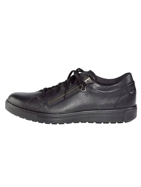 Schnürschuh mit seitlichem Reißverschluss