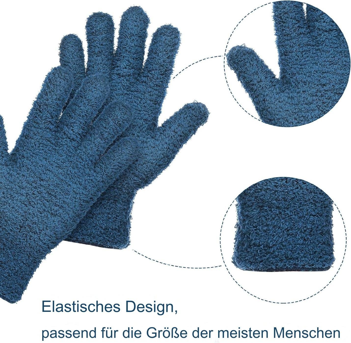 Einemgeld Topflappen Mikrofaser Auto Abstauben Reinigungshandschuhe/2 Paare Staubhandschuhe