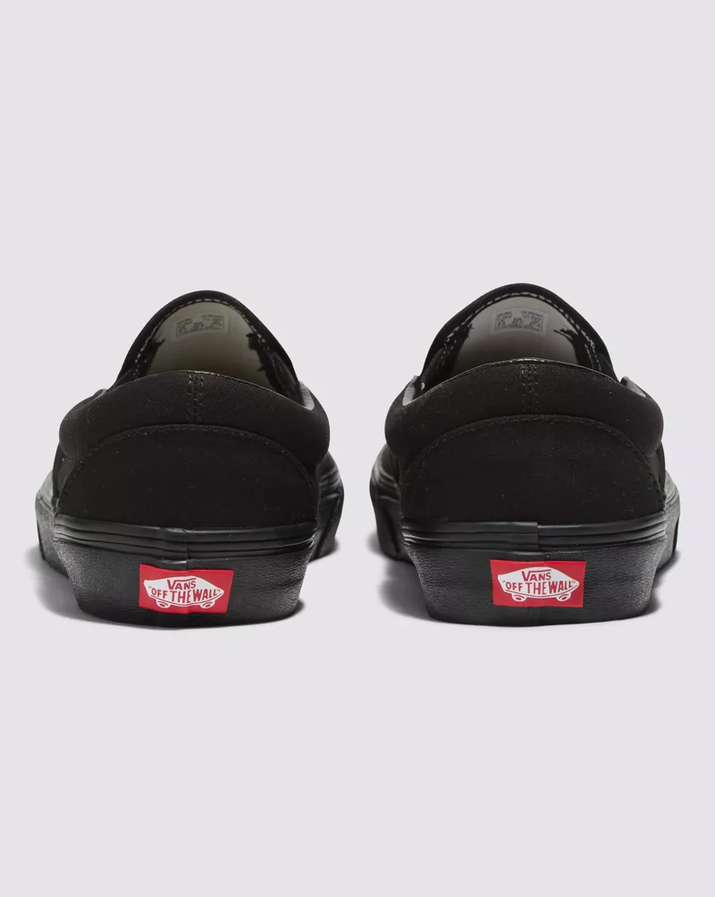 Customs Black Slip-On Wide
