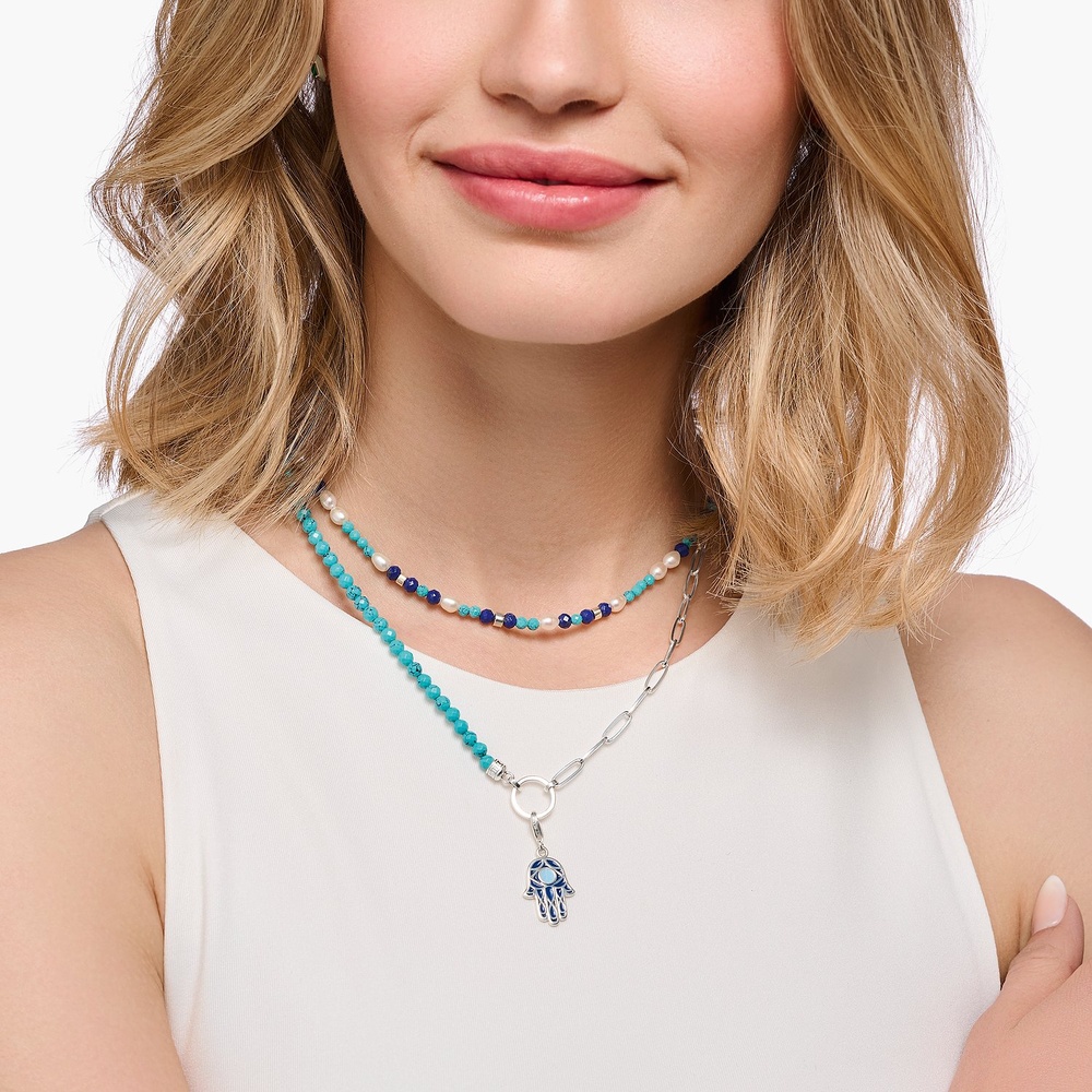 Thomas Sabo Charm 925 Argent, Émail Pendentif