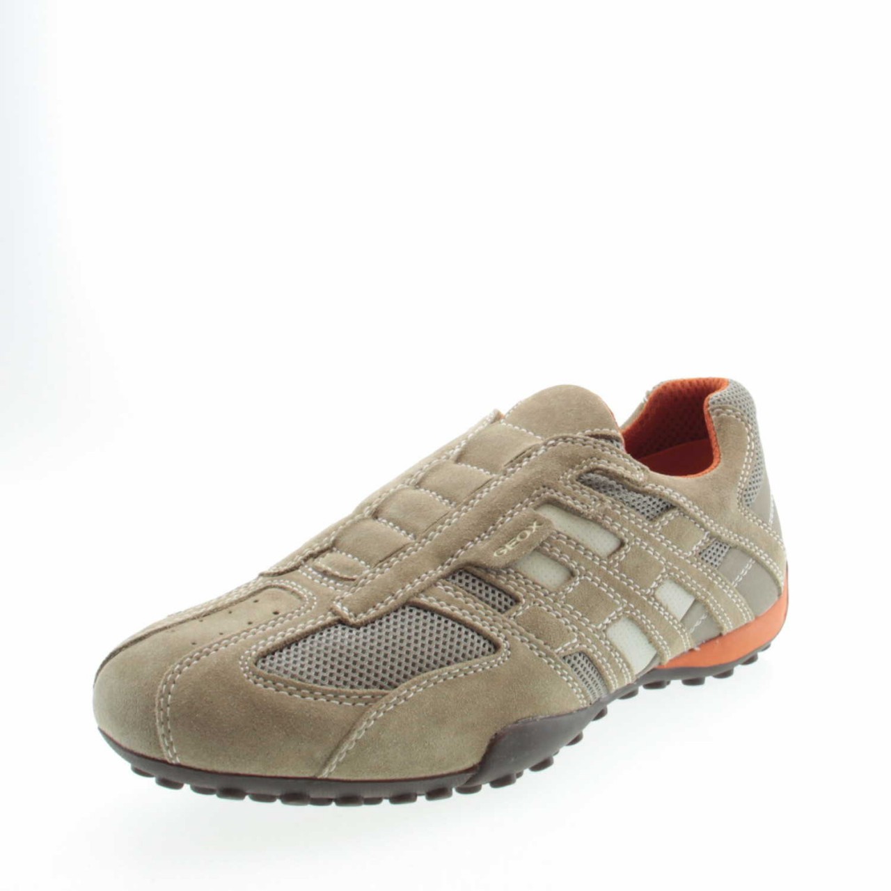 GEOX Sportliche Slipper beige Snake Slipper