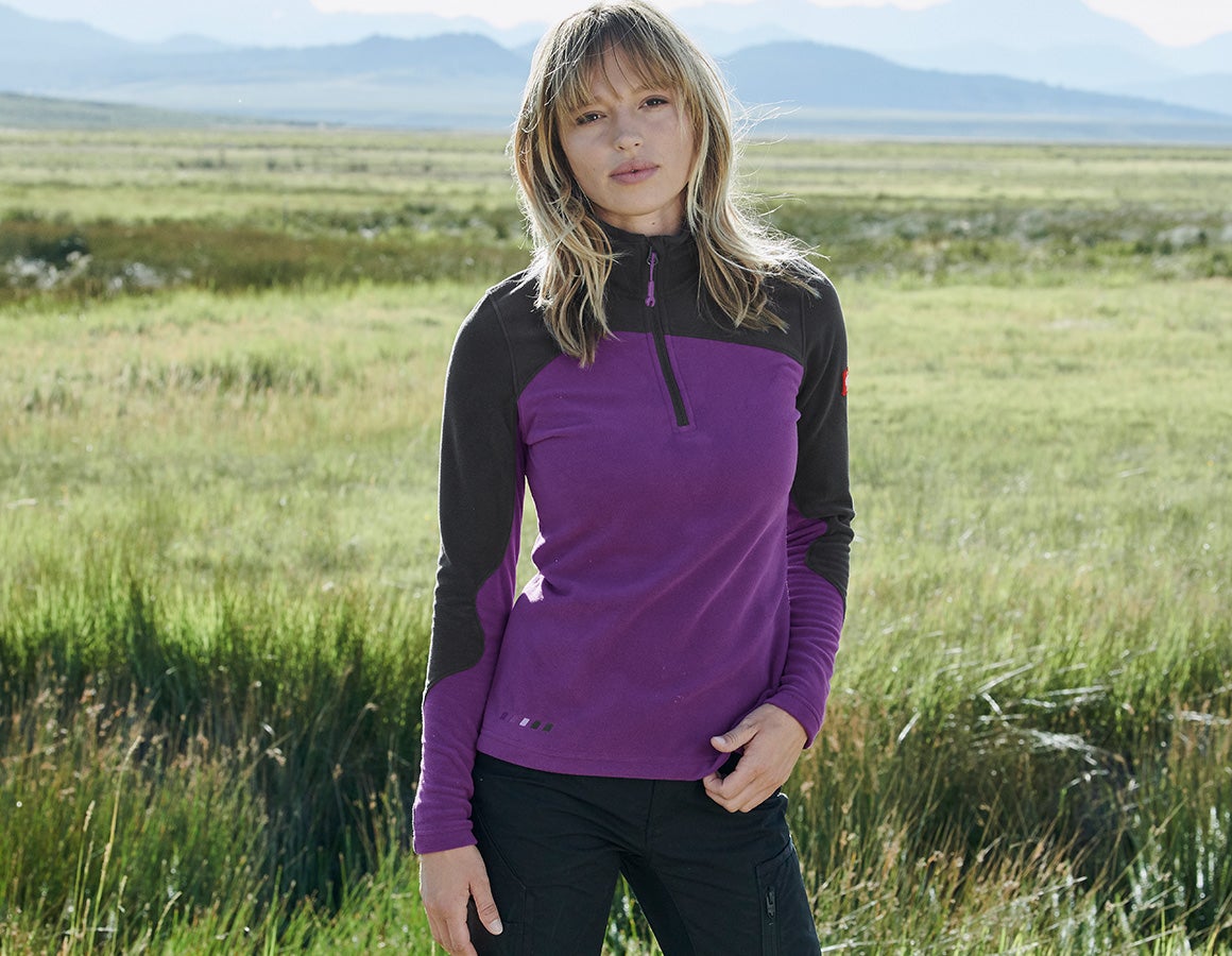 Fleece Troyer e.s.motion 2020, Damen