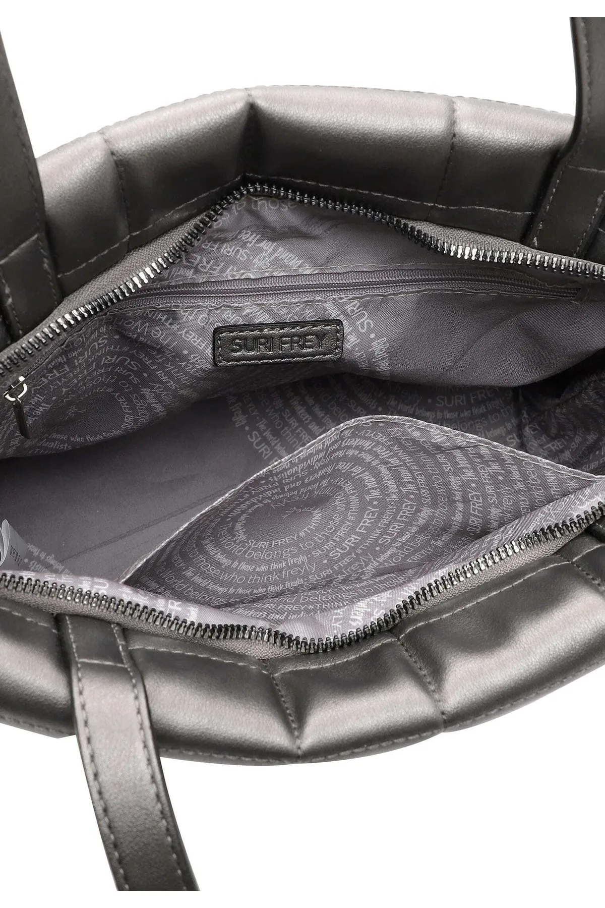 SURI FREY  Handtasche - Silberfarben - Unifarben