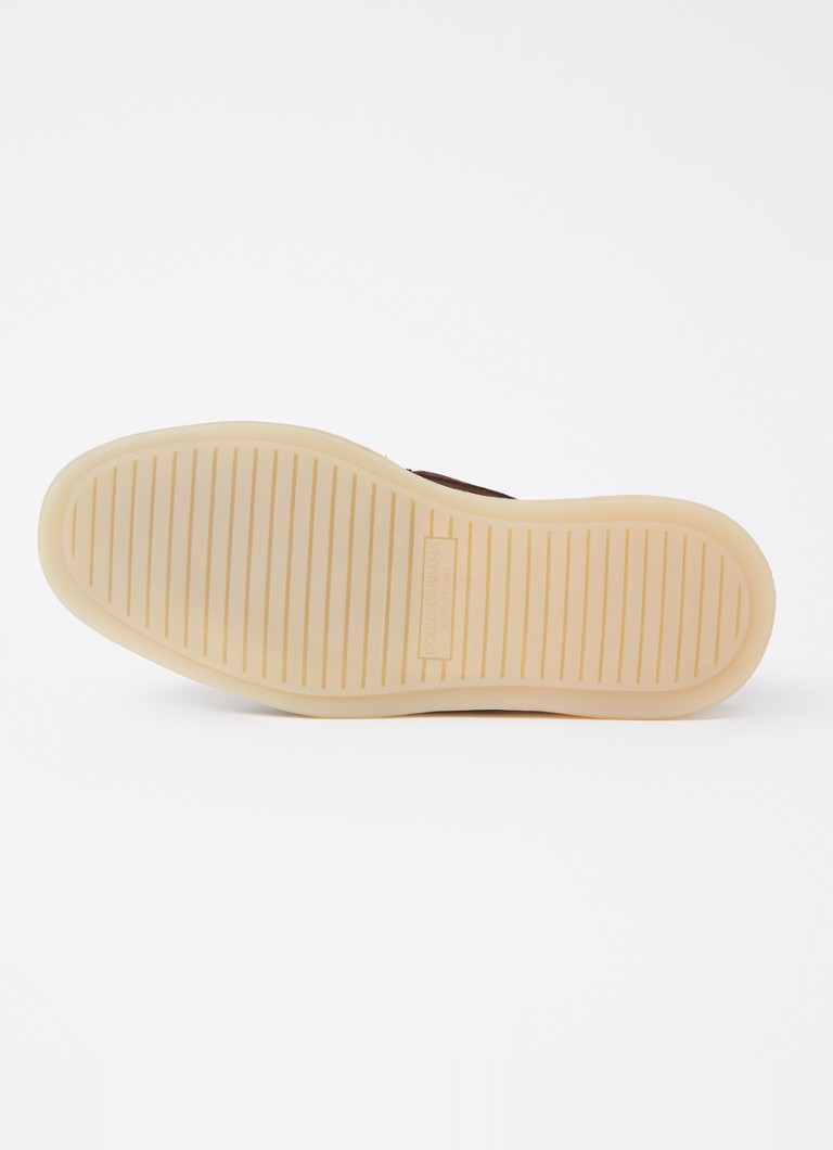 Dolce & Gabbana New Florio Slipper aus Kalbsveloursleder