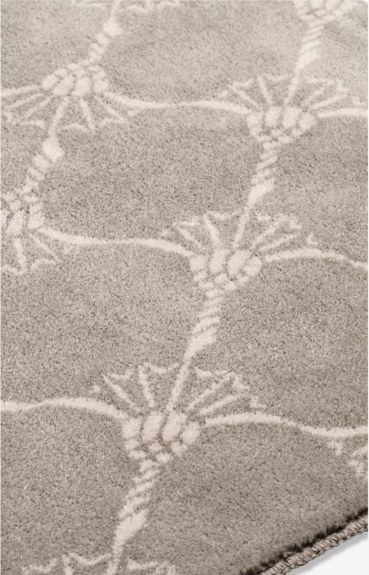 Badteppich Repetition in Graphit, 70 x 120 cm
