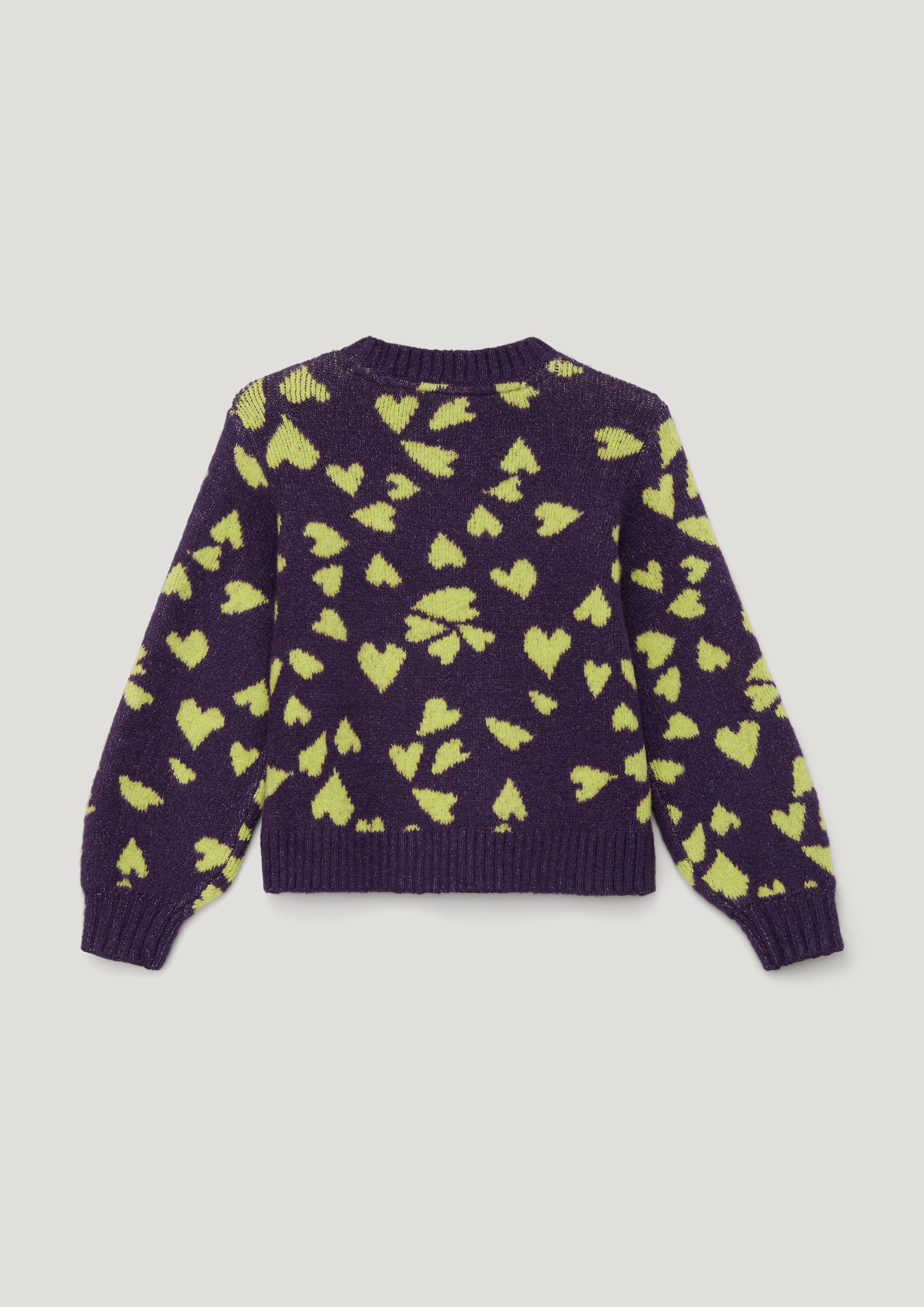 Strickpullover mit Herz-Muster  2133901-48X2
