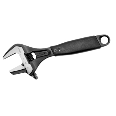 Bahco 9031P Adjustable Wrench 9031 Wide Jaw Opening and Reversible Jaw