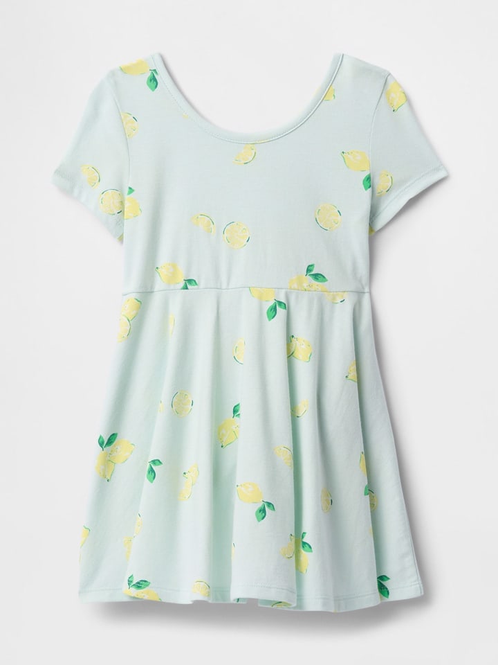 GAP Kleid in Hellblau/ Gelb/ Grün günstig kaufen