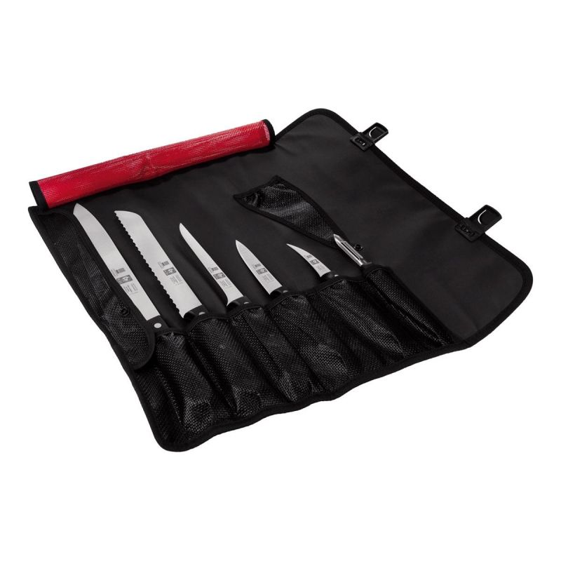 ICEL - Kochmessertasche mit Rolle, 6-tlg.