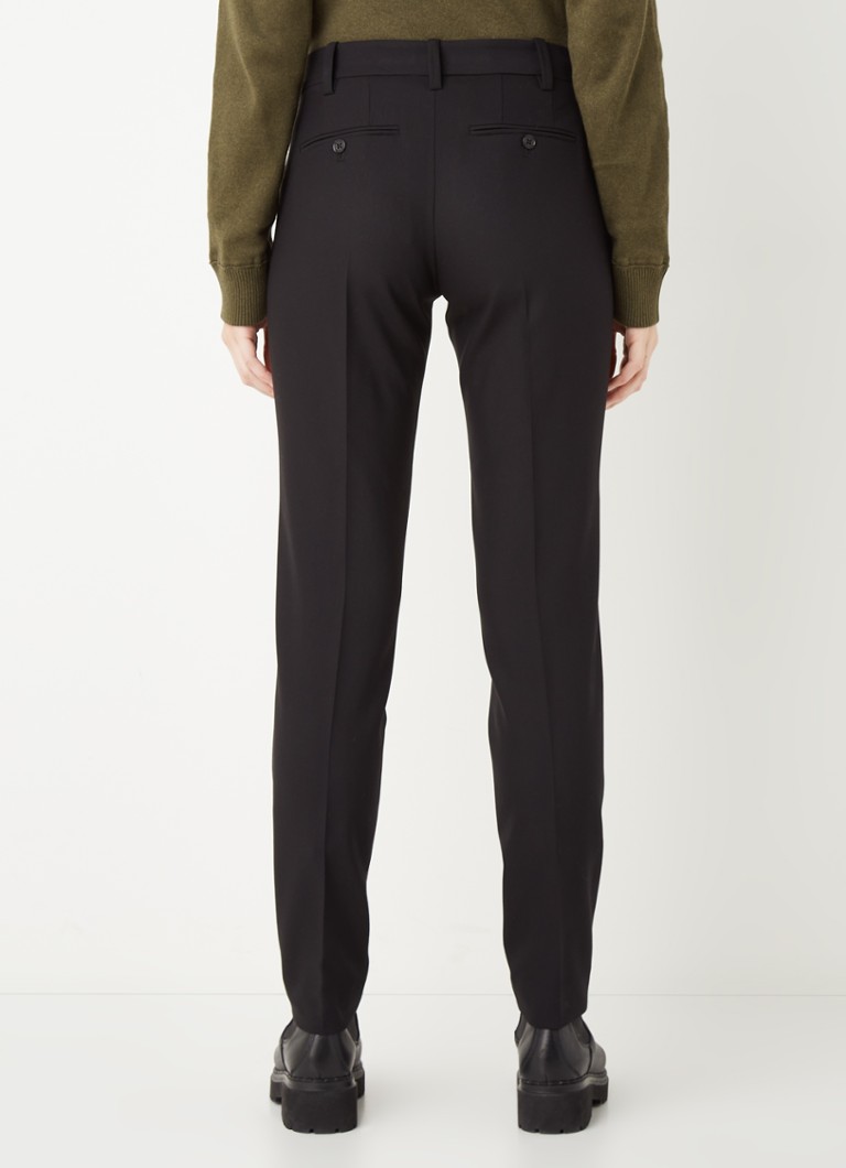 Blugi skinny cu talie medie de la Zadig&Voltaire, decorați cu cristale.