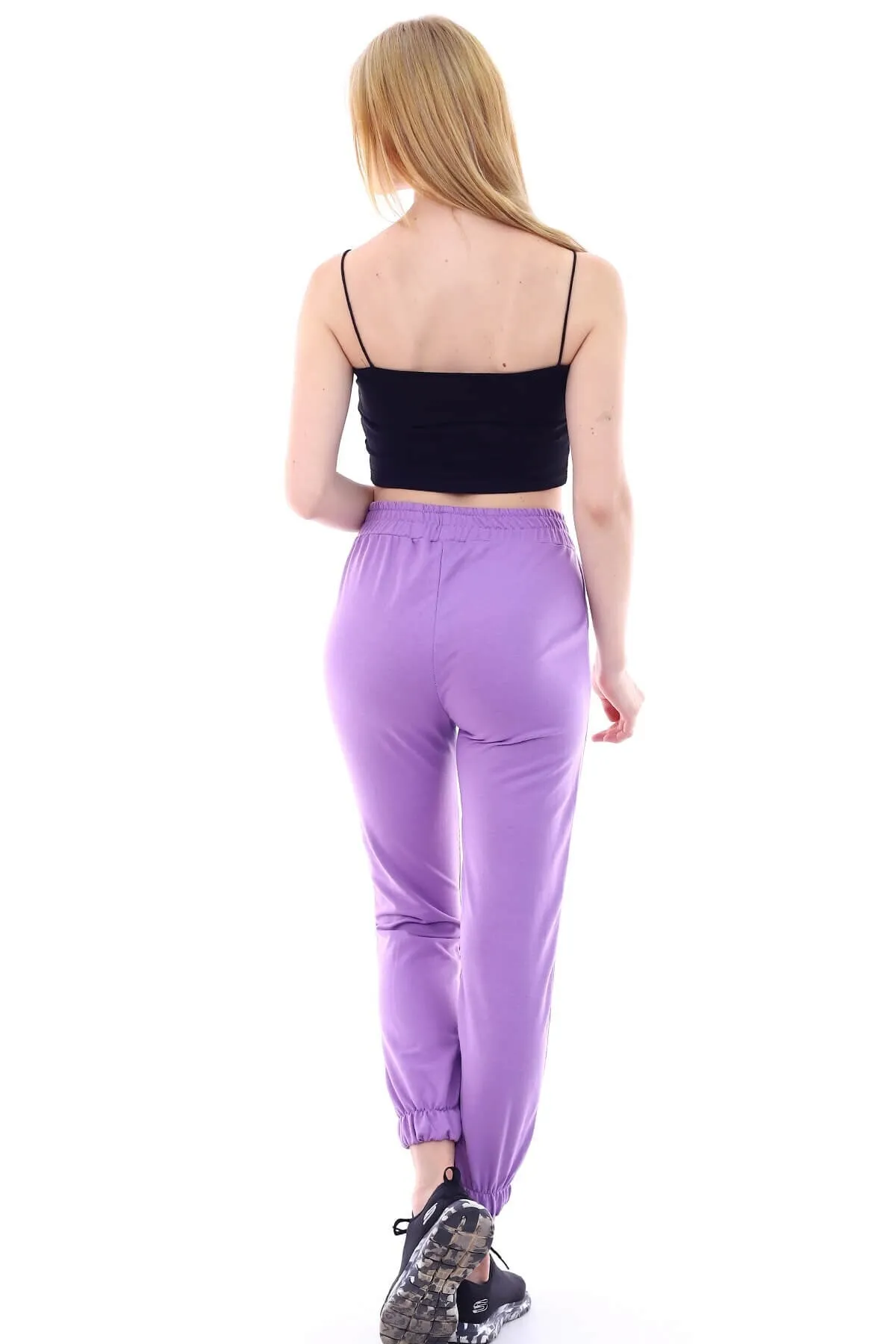 Deafox  Lilac Angel Jogginghose mit elastischem Bund