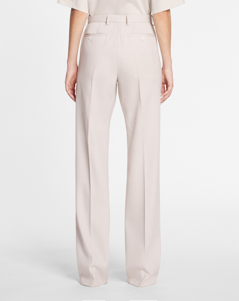 PANTALON DROIT AVEC CEINTURE