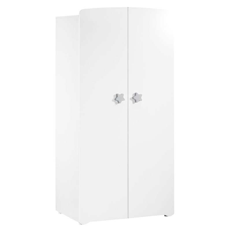Armoire 2 portes boutons étoiles Basic