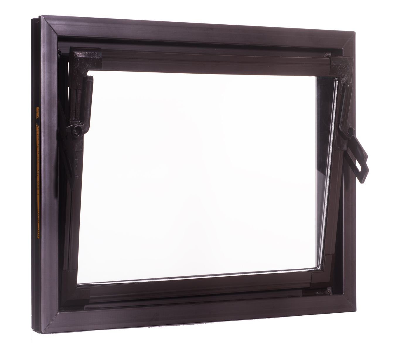 ACO Severin Ahlmann GmbH & Co. KG Kellerfenster ACO 50x50cm Nebenraumfenster Kippfenster Fenster braun Kellerfenster Isofenster, wärmeisolierende Kunststoff-Hohlkammerprofile