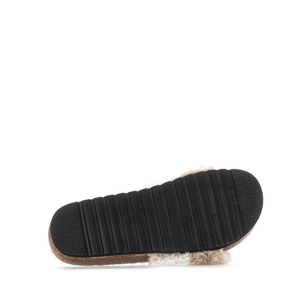 Gabor fashion Plüschhausschuh beige