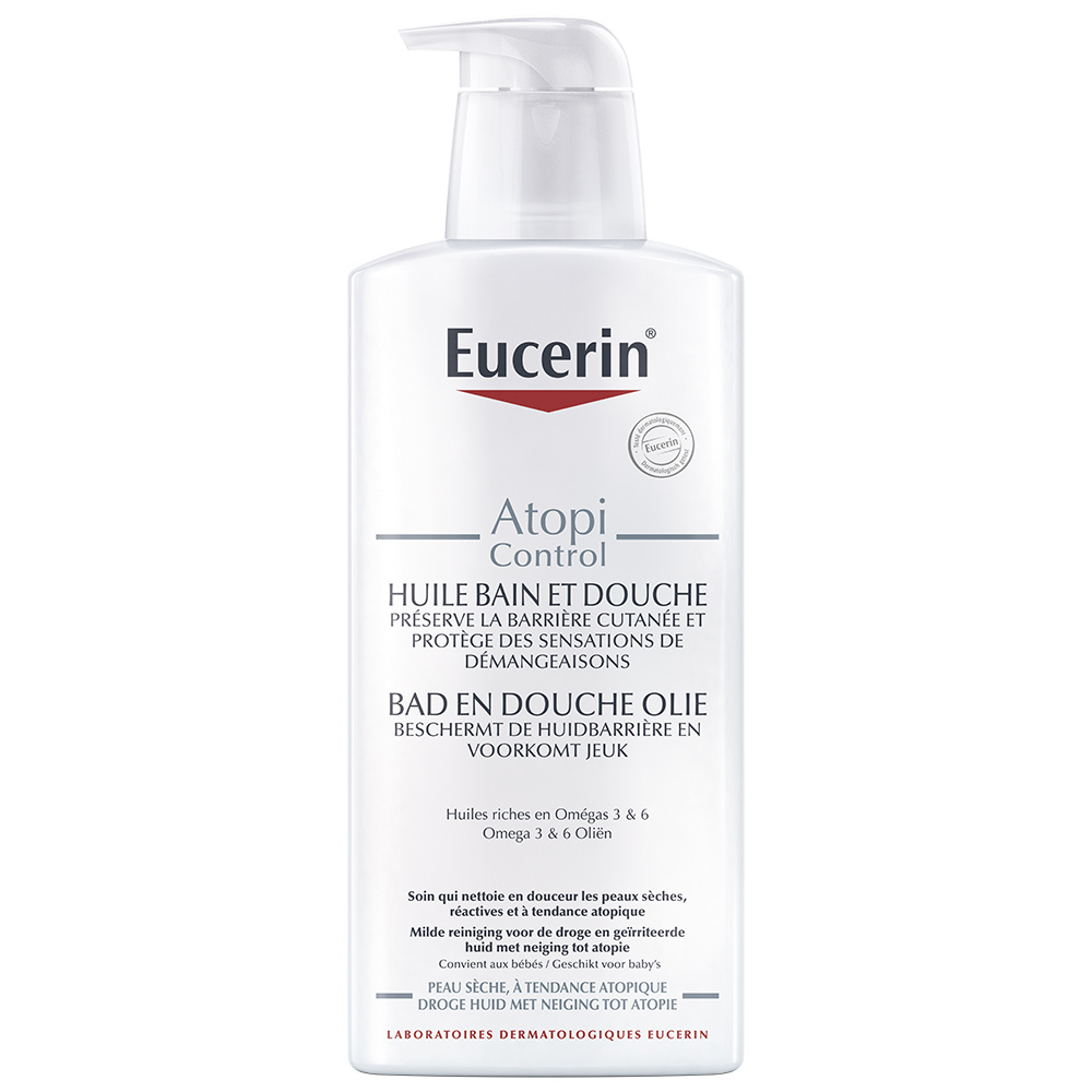 eucerin Eucerin AtopiControl Huile Bain et Douche 400ml Huile de douche