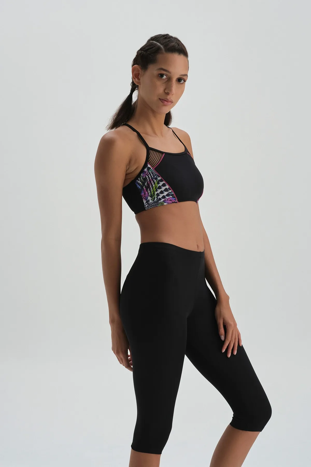 Dagi  Schwarze mittelgroße Leggings