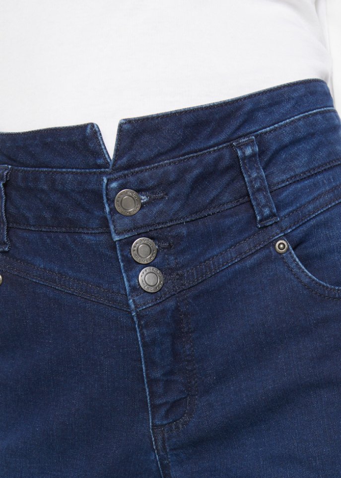 Wide Fit Shaping-Super-Stretch-Jeans, Highwaist