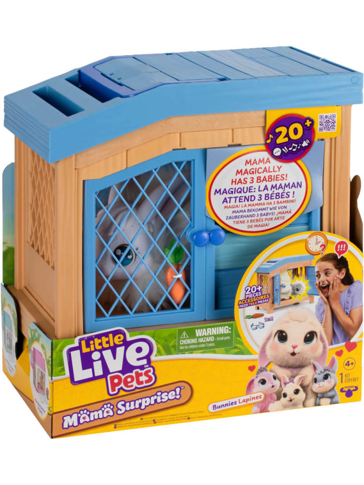 Moose Elektronisches Haustier Little Live Pets Mama Surprise S3 Hasen-Spielset günstig kaufen onesize