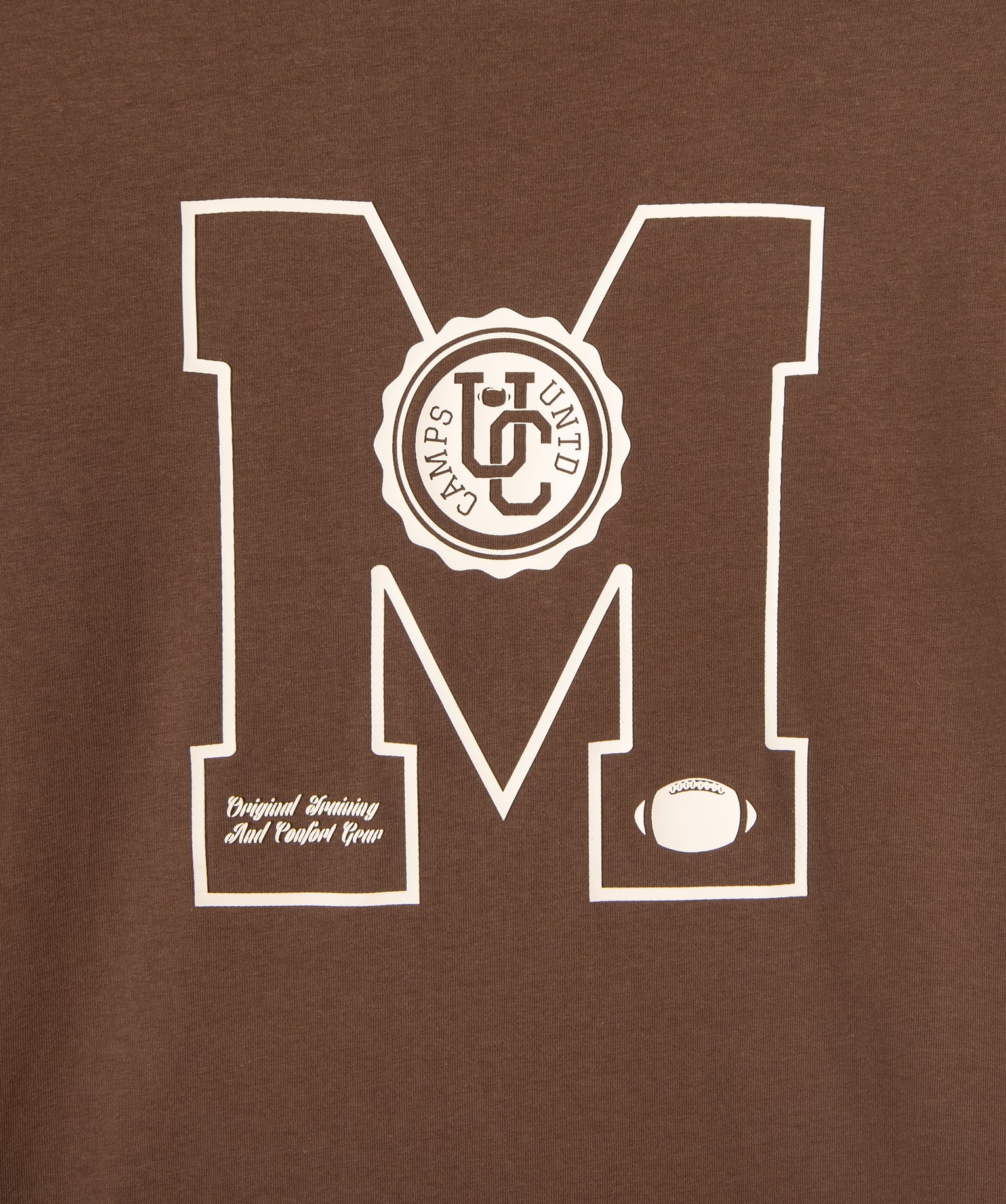Tee-shirt à manches longues avec motif XXL Garçon - Camps ... marron | GEMO