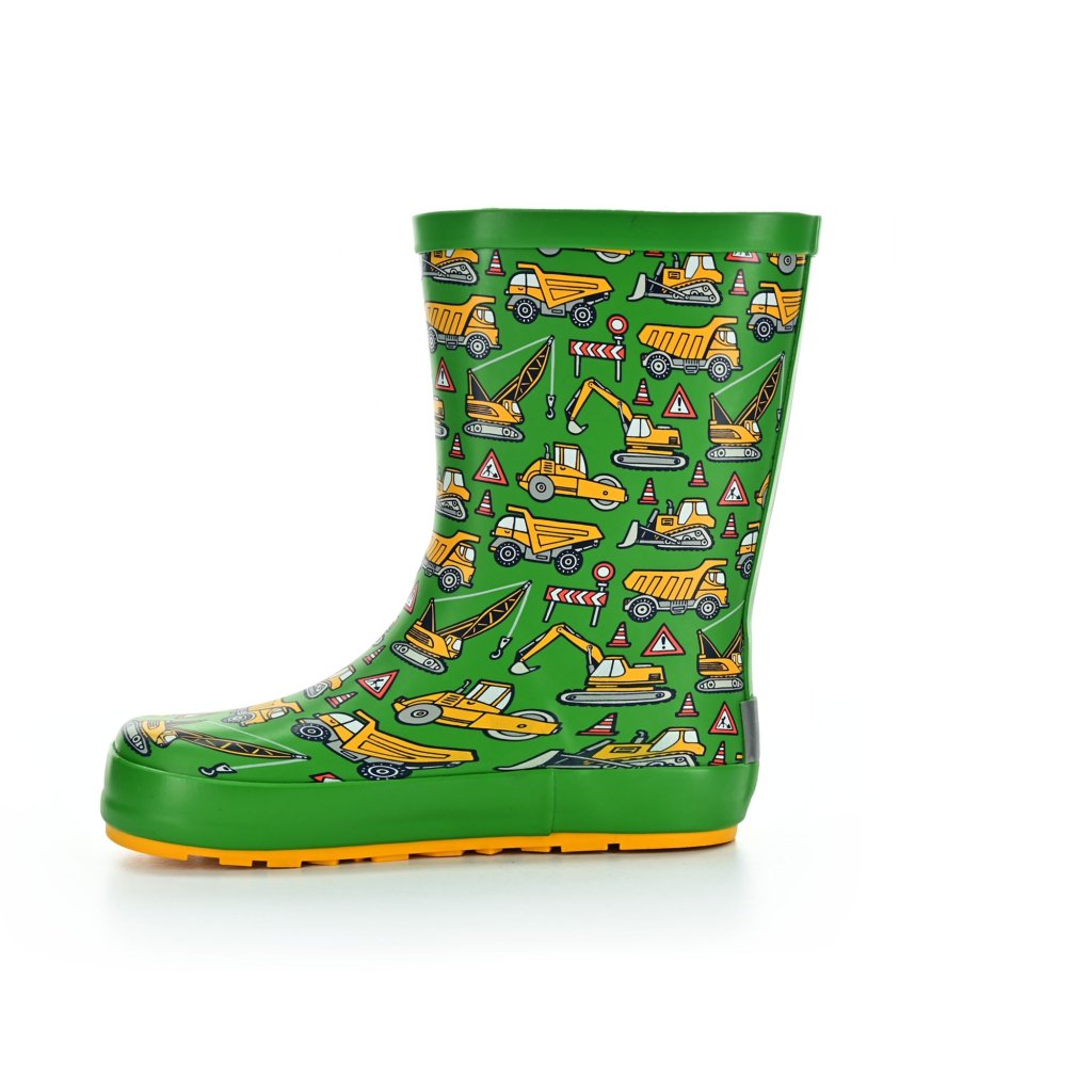 Koel4Kids Tractor Green (Wellie Bare) Gummistiefel