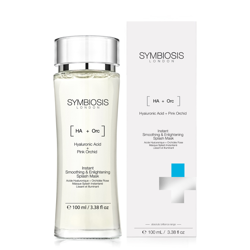symbiosis [Acide Hyaluronique + Orchidée Rose] Masque Splash  Lissant et Illuminant Masques & Exfoliants