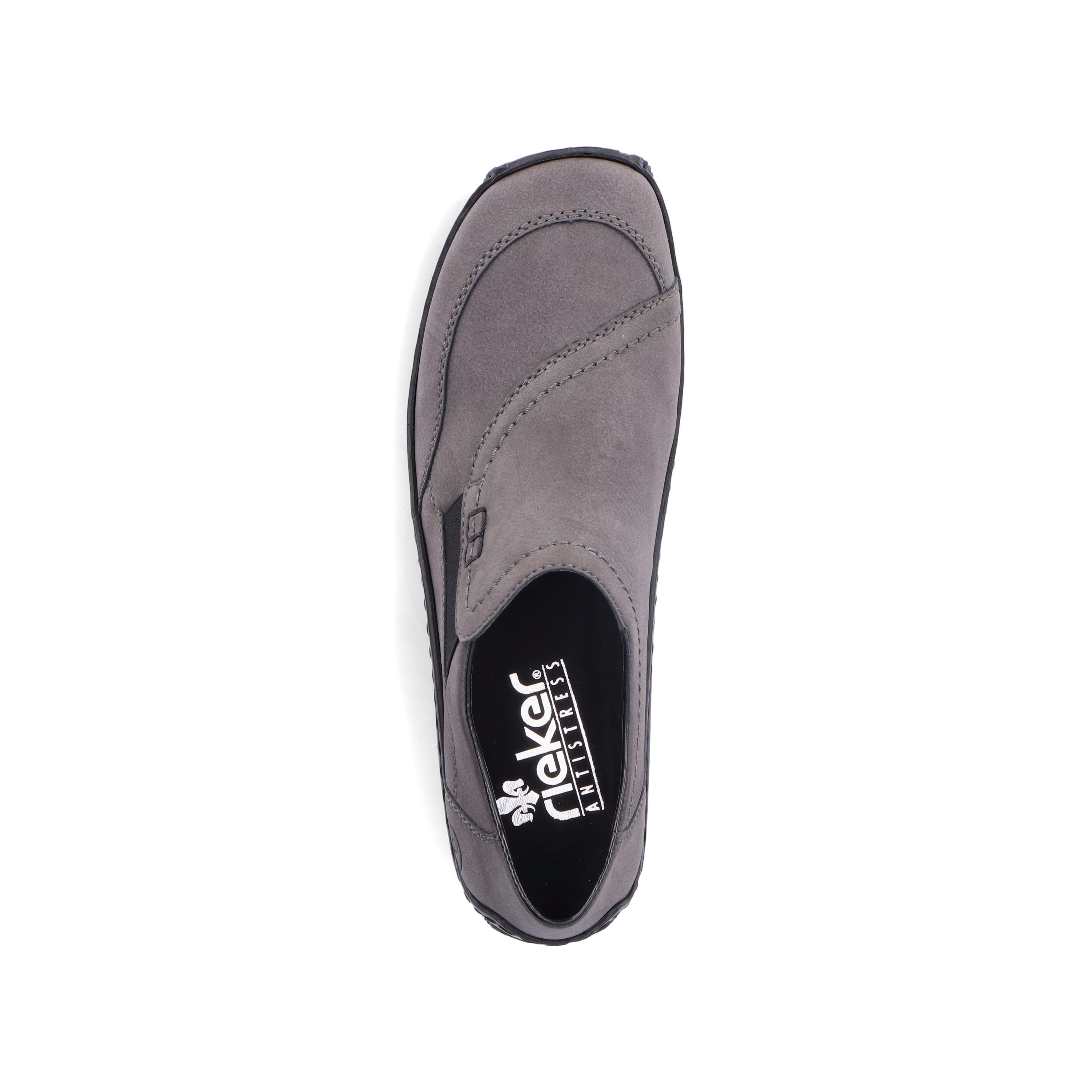 Rieker Damen Slipper granitgrau