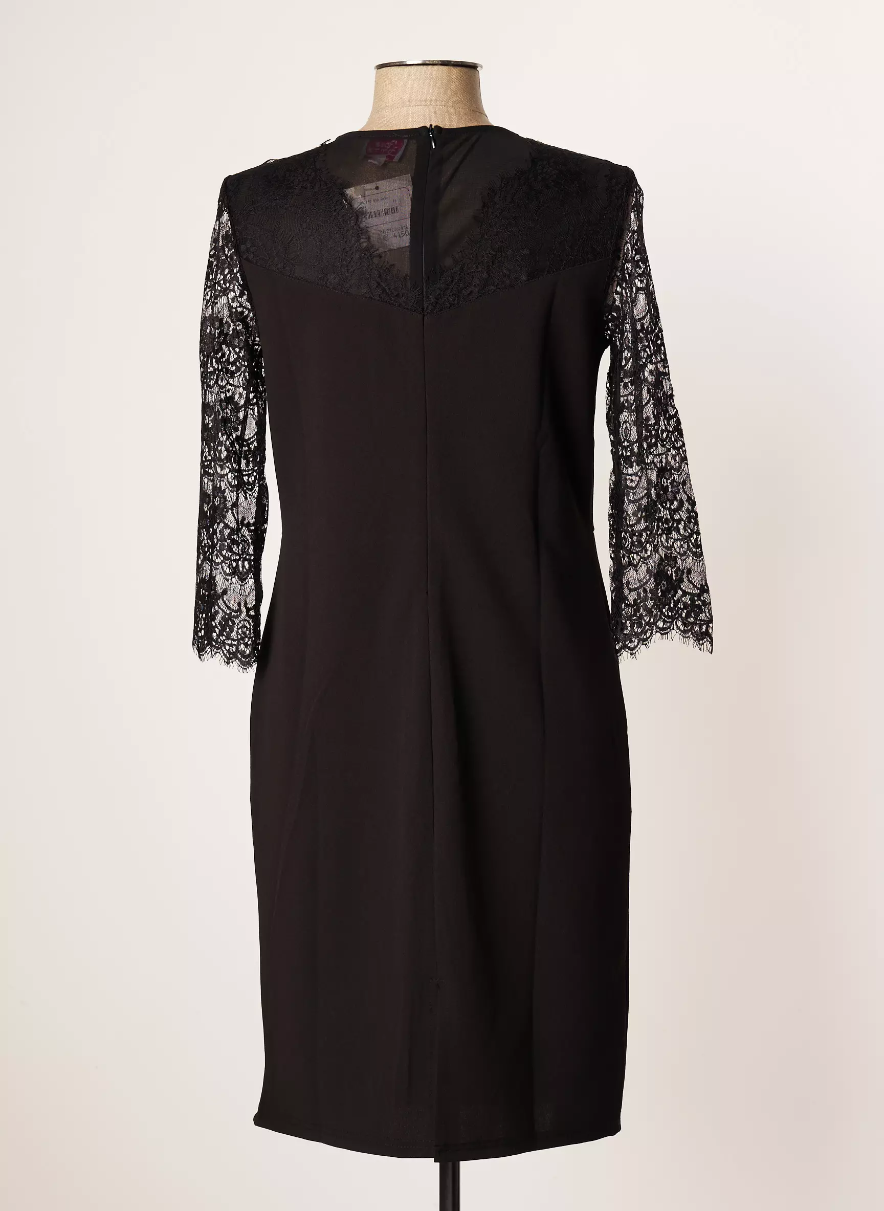 Rose Pomme Robes Mi Longues Femme couleur noir