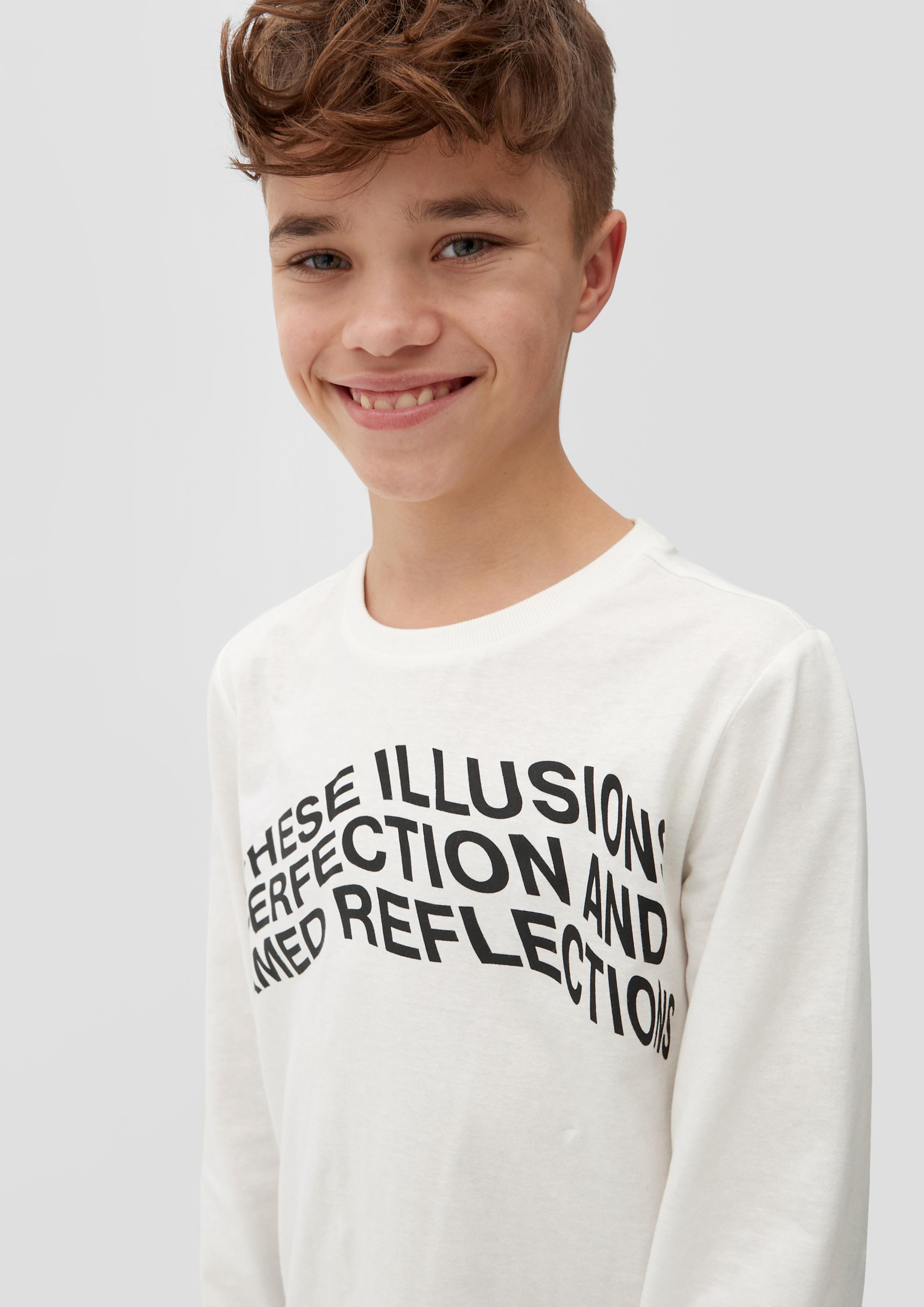 Longsleeve mit Frontprint  2134019-0210