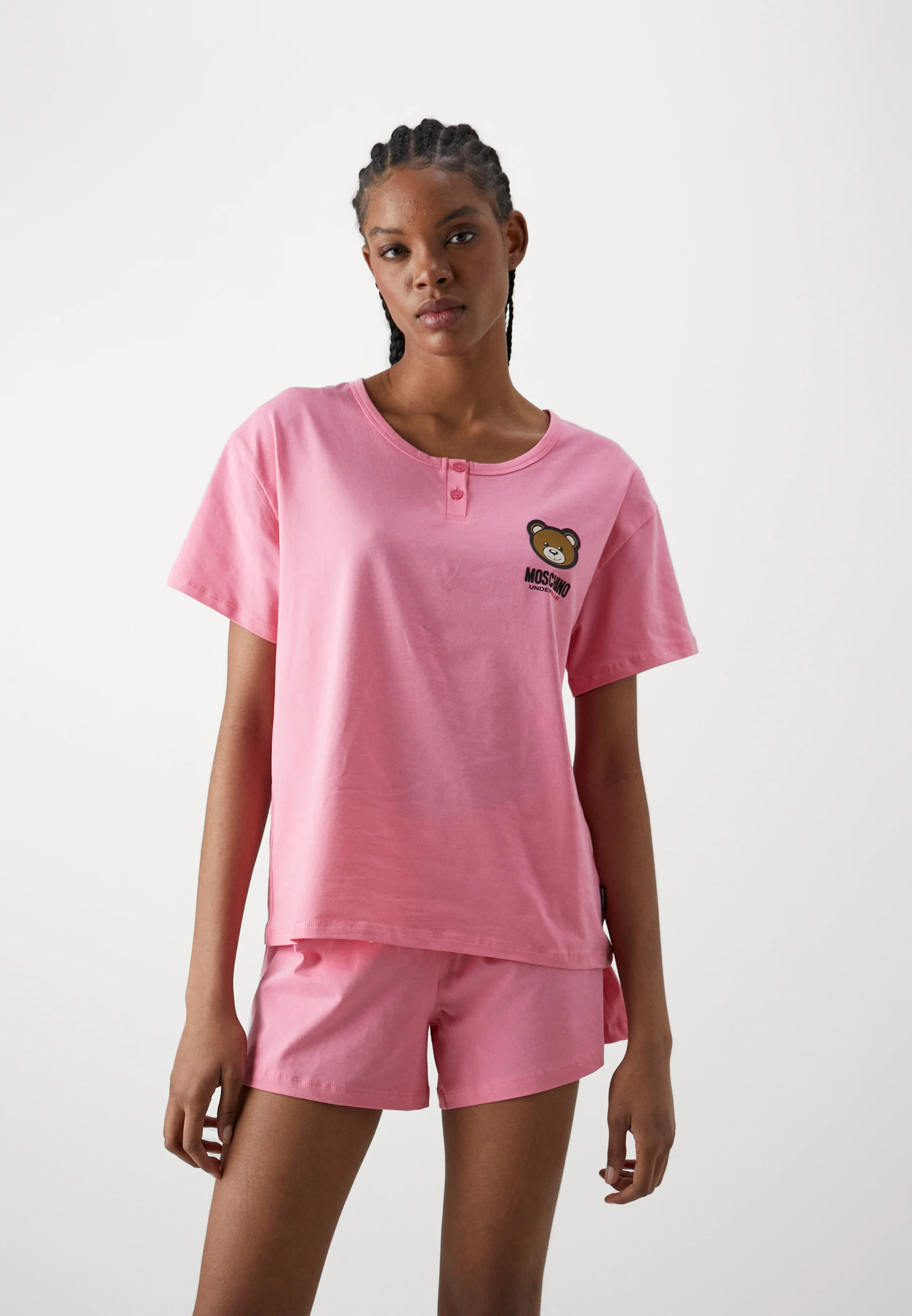 Ropa interior Moschino SHORT BUTTON UP - Pijama
