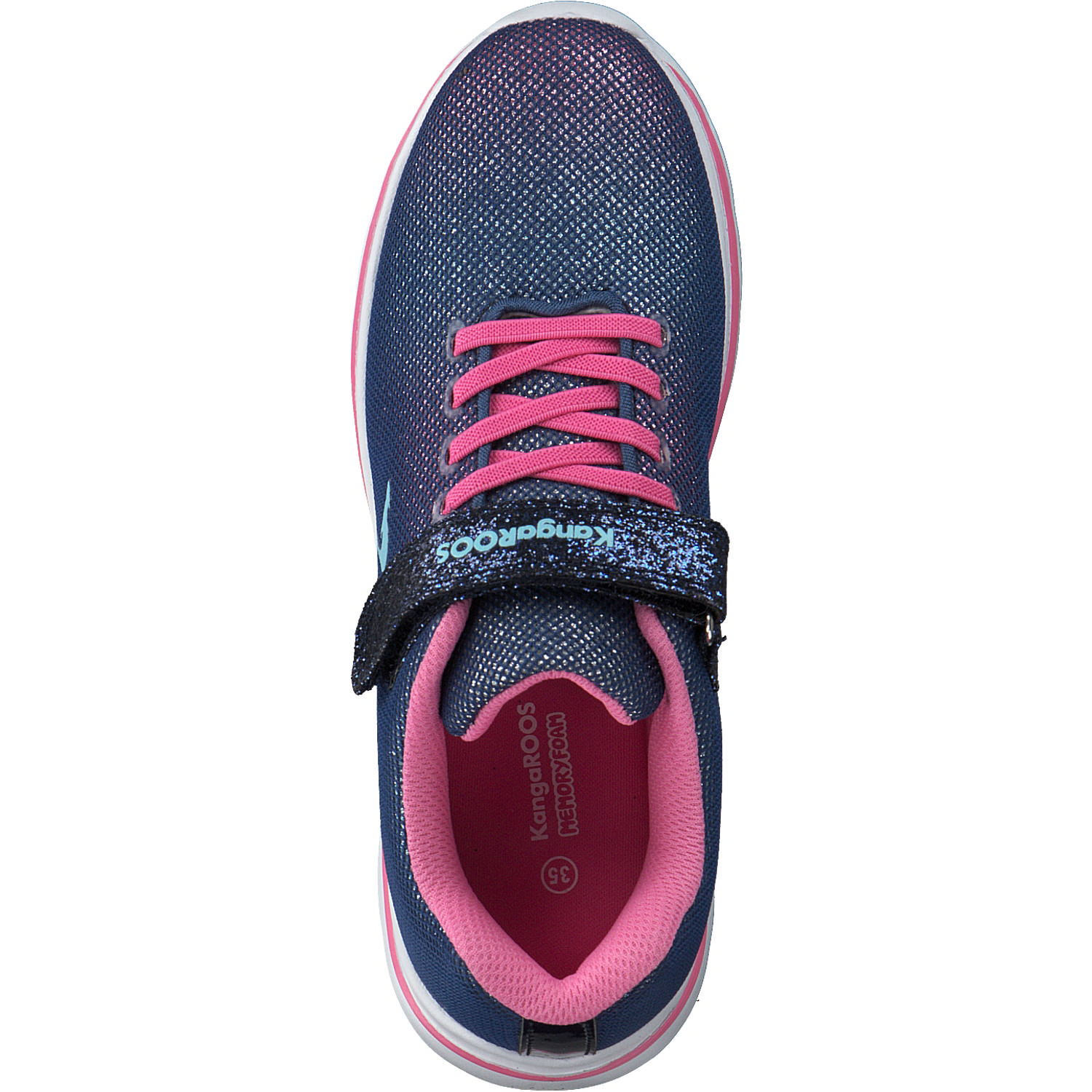 KangaROOS Kangashine EV II 18315, Sneakers Low, Kinder, Blau