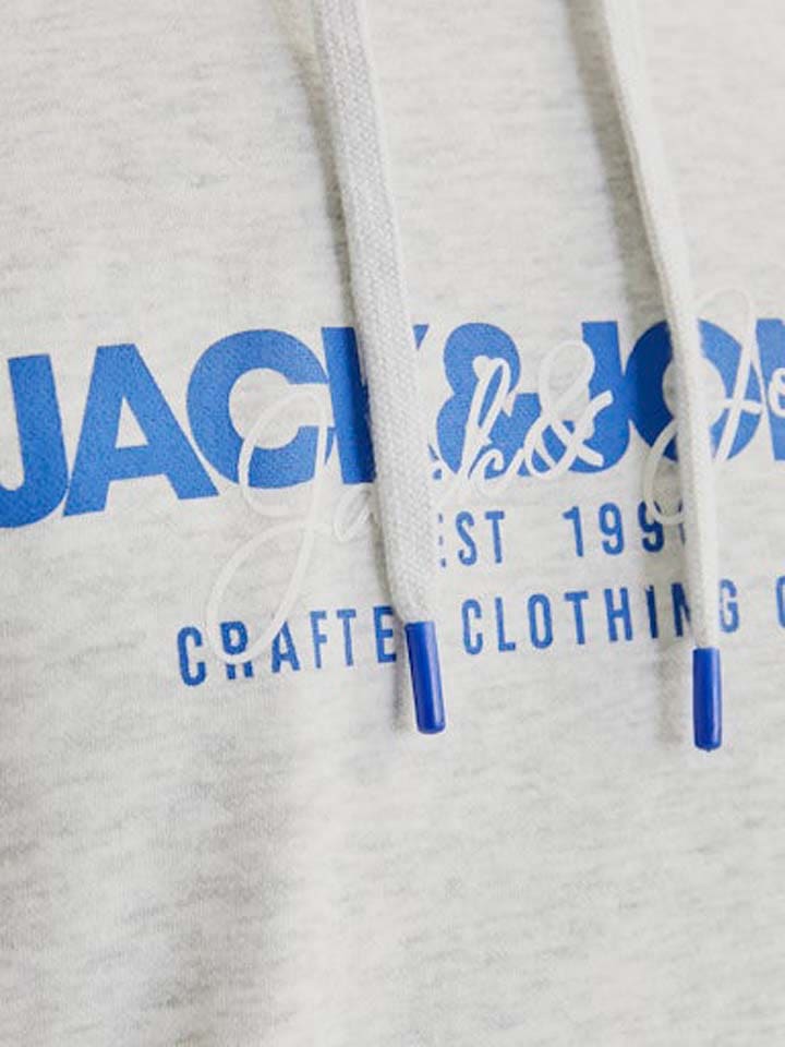 Jack & Jones Hoodie in Grau günstig kaufen