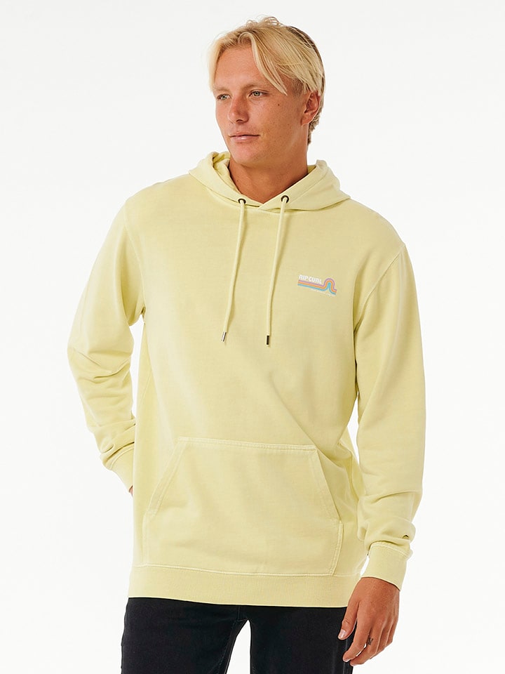 Rip Curl Hoodie in Gelb günstig kaufen