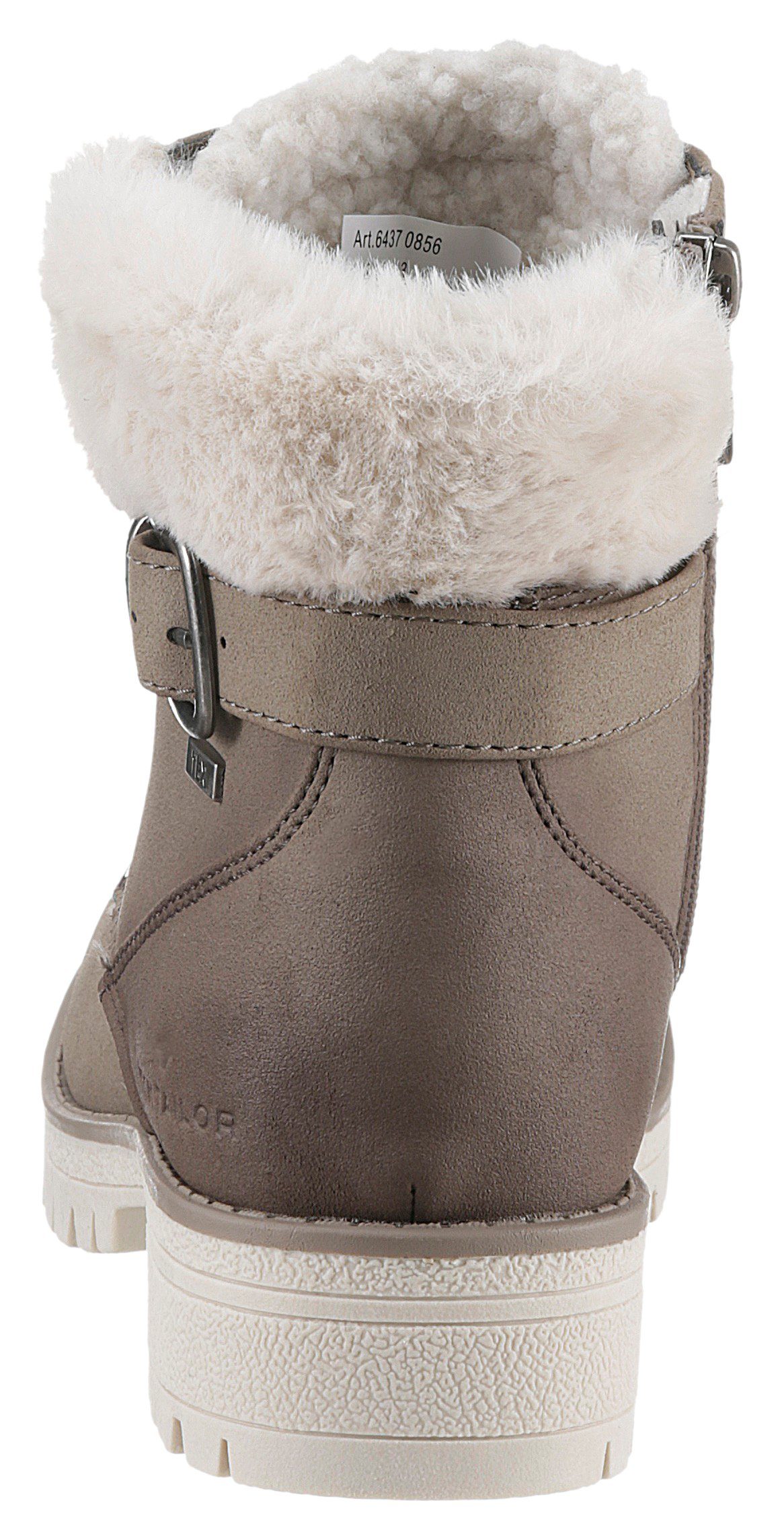 TOM TAILOR Winterboots mit modischer Zierschnalle