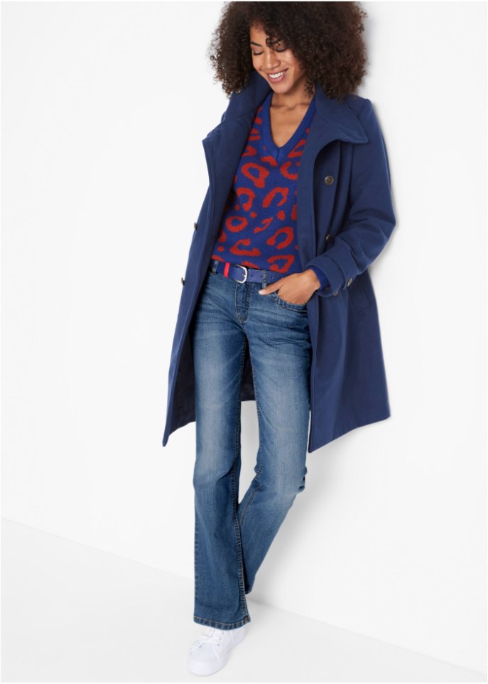 Komfort-Stretch-Jeans, Bootcut