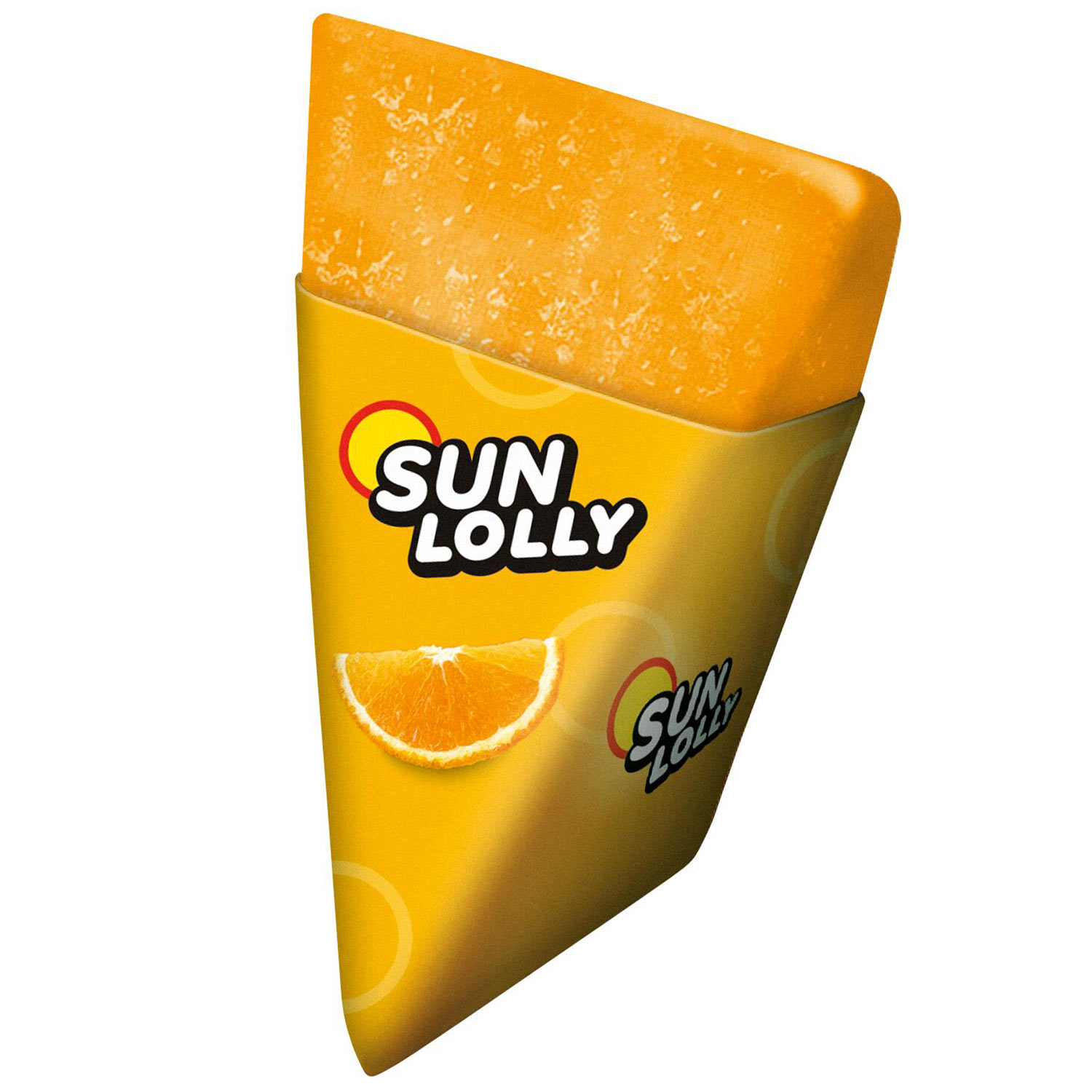Sun Lolly Wassereis Orange 8er