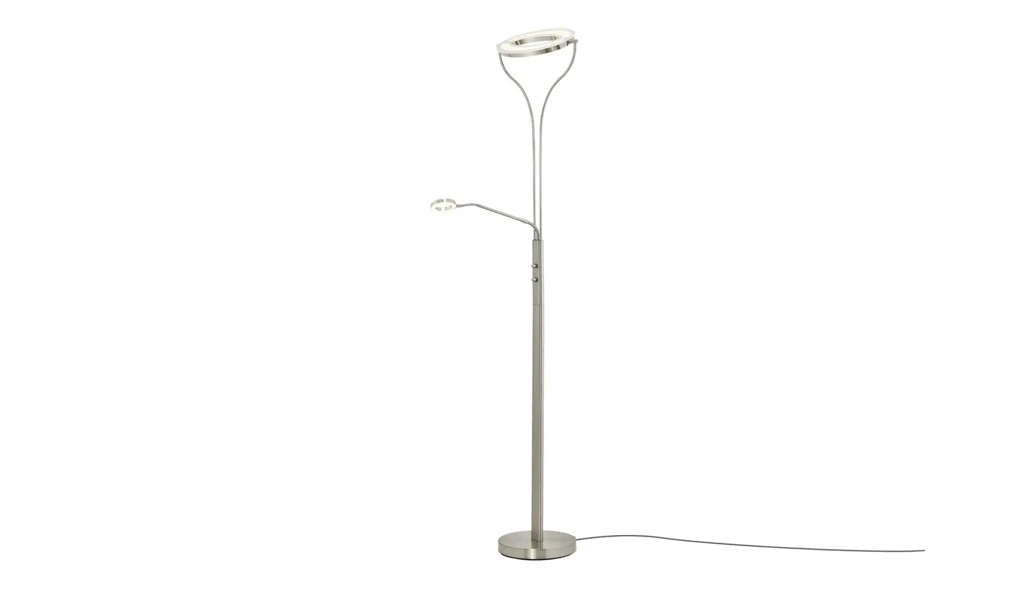 Meisterleuchten LED-Deckenfluter, 2-flammig, Chrom
