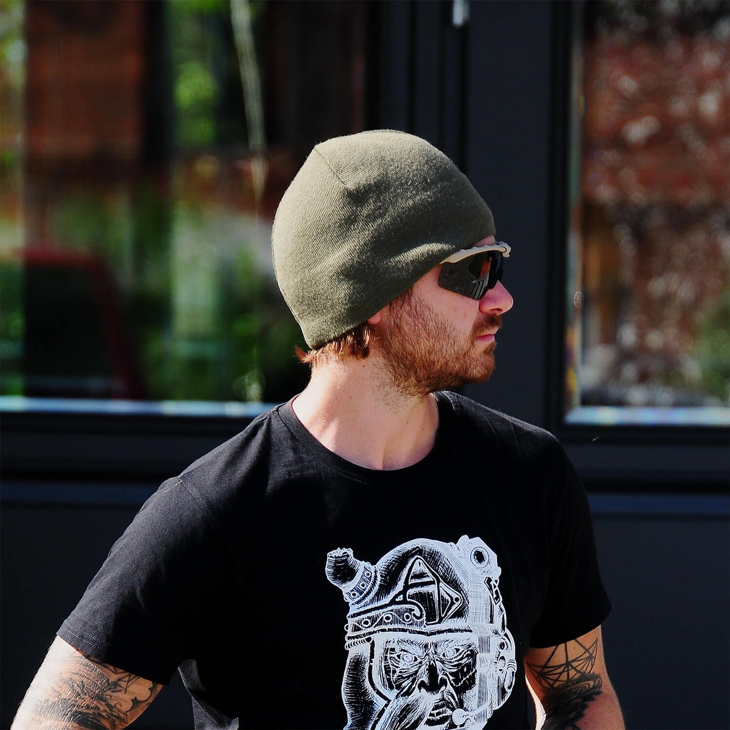 Comando Beanie mit Fleecefutter