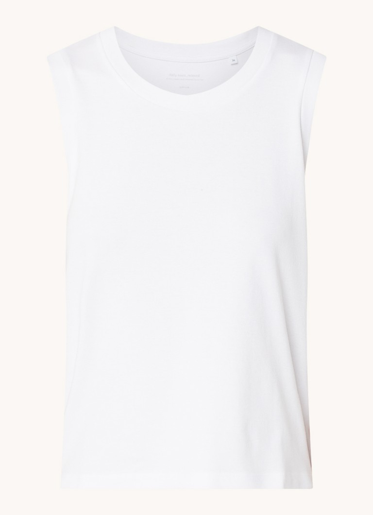OPUS Ilayda sleeveless top with stretch